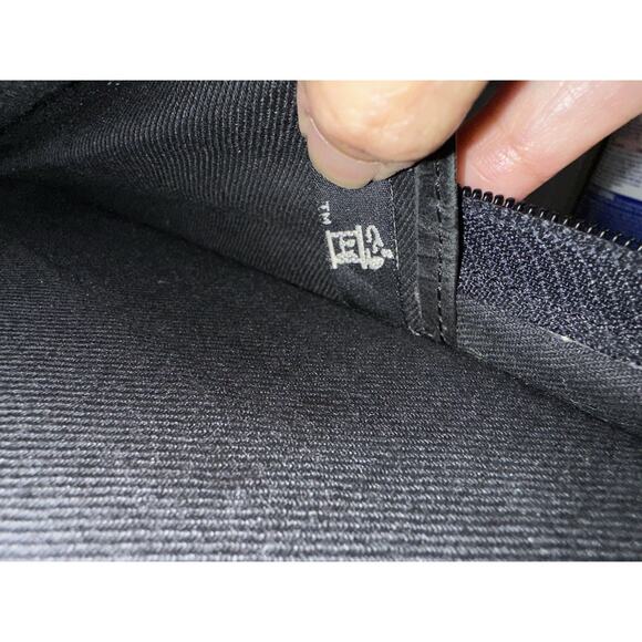 Vintage Boulder Ridge Black Leather Zipper Handle Portfolio Notebook Briefcase - Picture 11 of 13